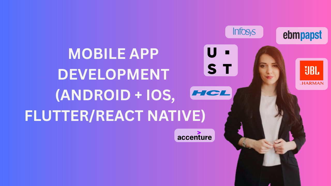 The Complete Flutter Guide: Build Android, iOS and Web apps course thumbnail